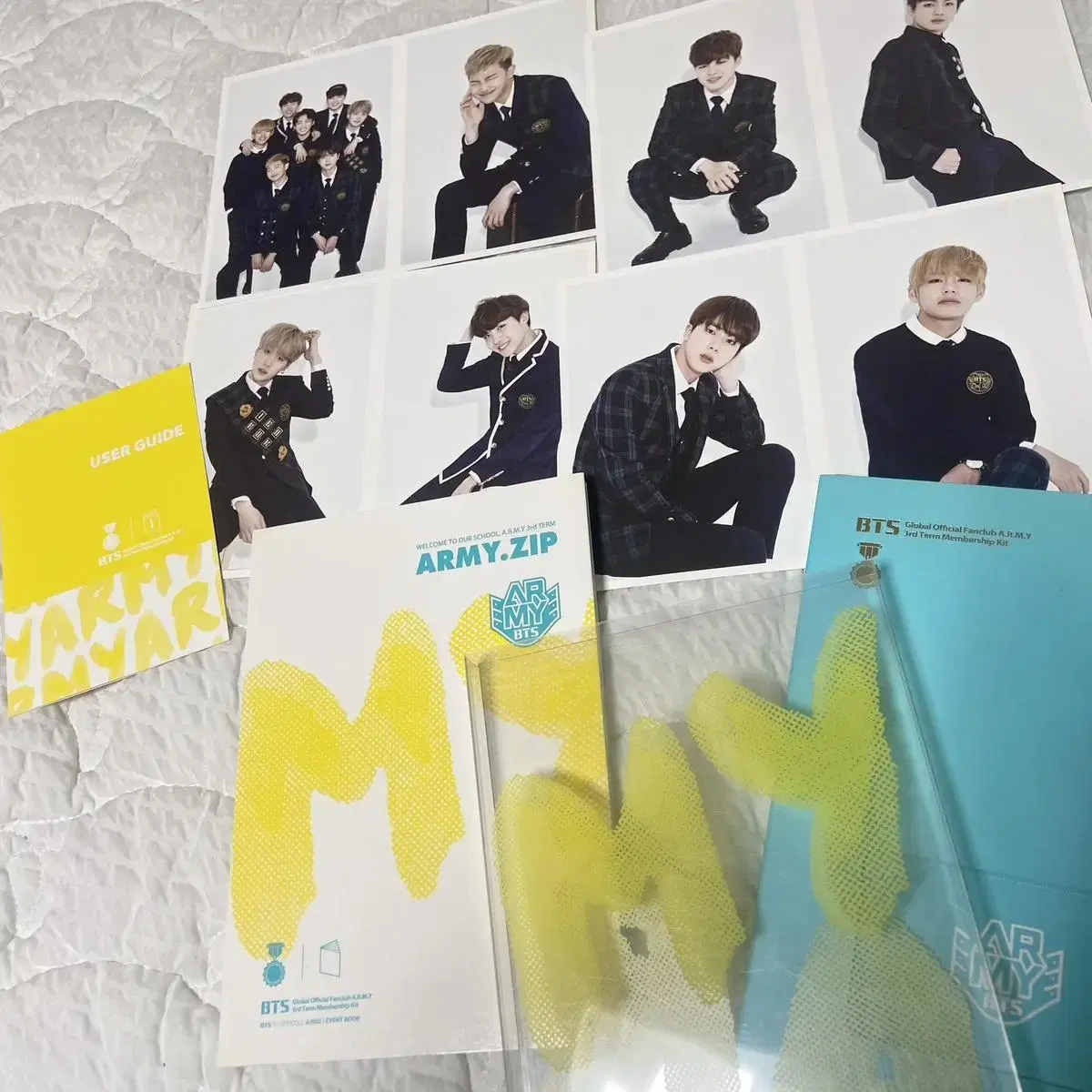 방탄소년단 BTS membership kit 포토카드 사진집