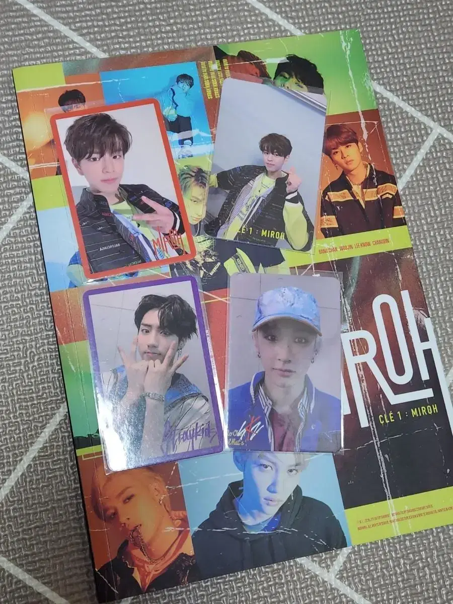 straykids skz maze album photocard