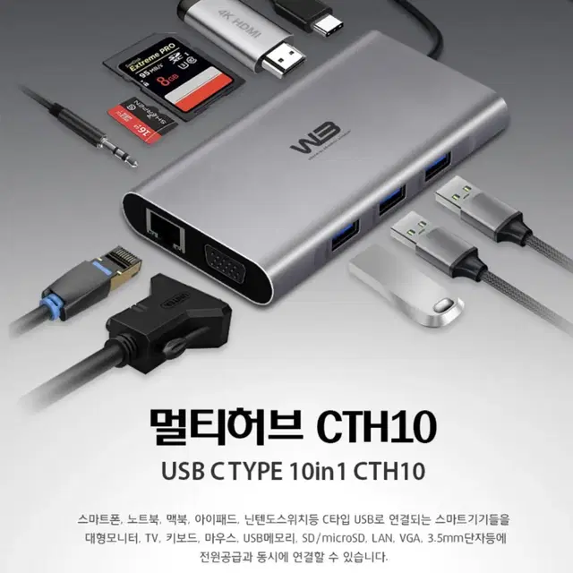 USB-C 멀티 포트(허브) HDMI