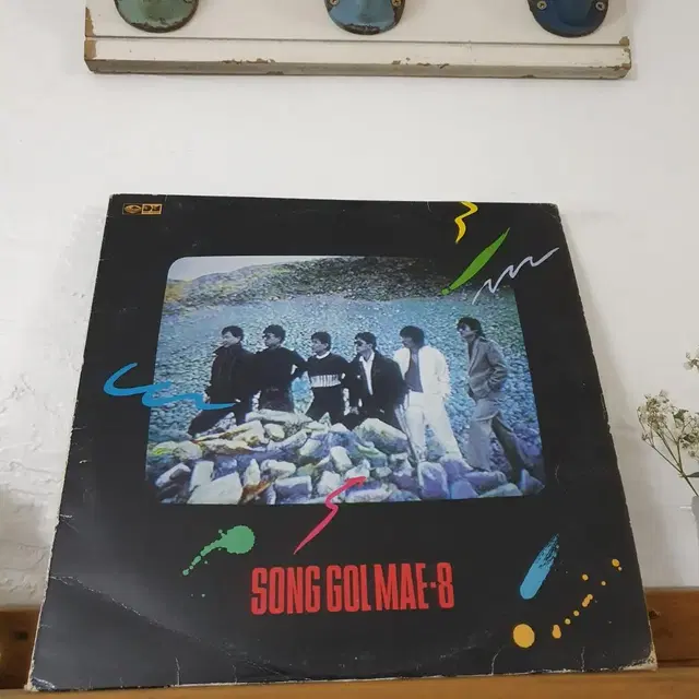 송골매8집 LP  1988