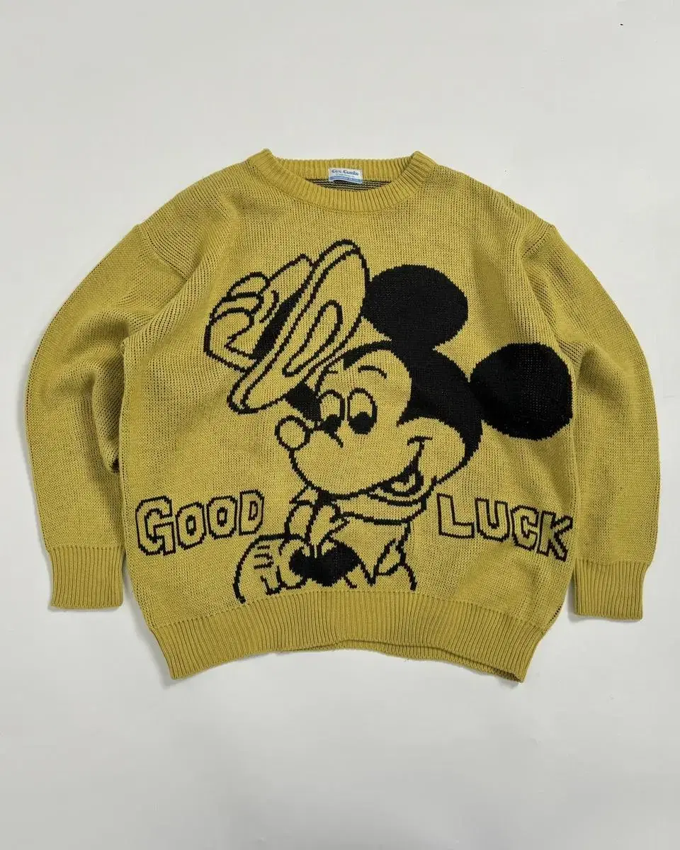 80s mickey mouse knit