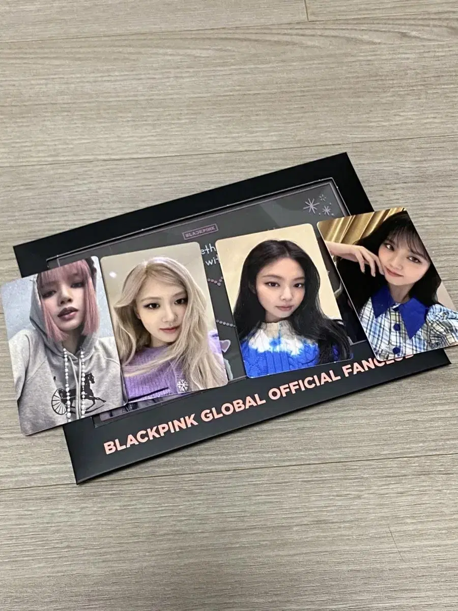 Black Pink Early Bird Membership photocard in bulk