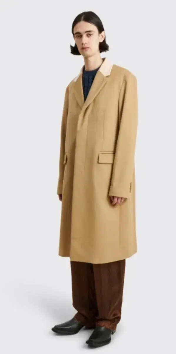 Arc'nestudio Wool cashmere camel coat size 48