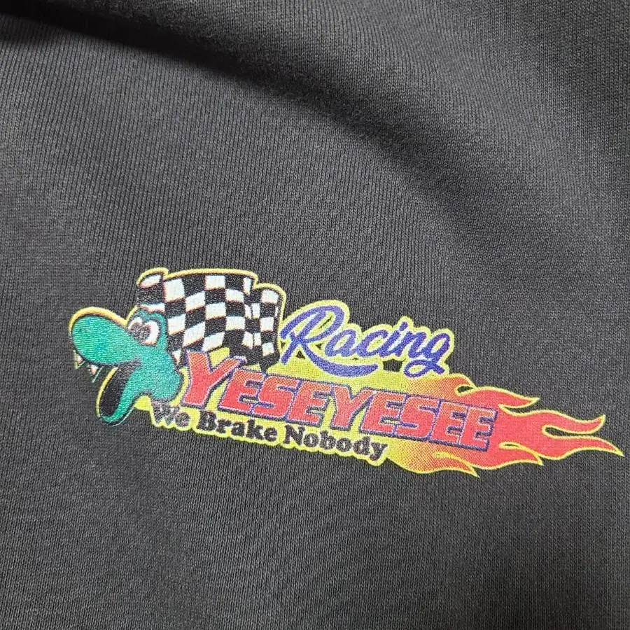 예스아이씨 후드 Racing 22 hoodie Gun Metal