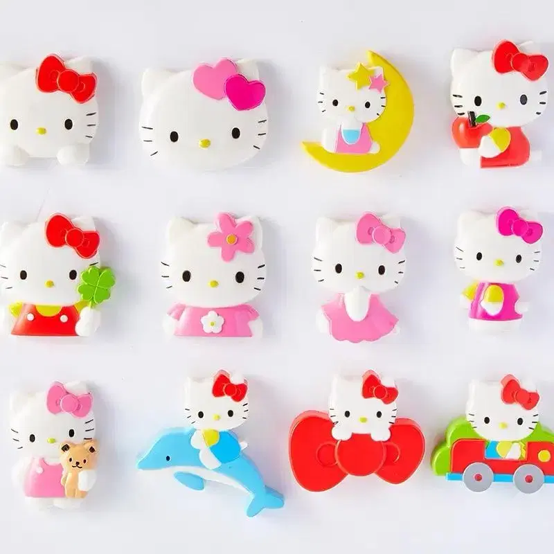 Back in Stock Sanrio Japan Hello Kitty Die Cut Magnet Classic Kitty