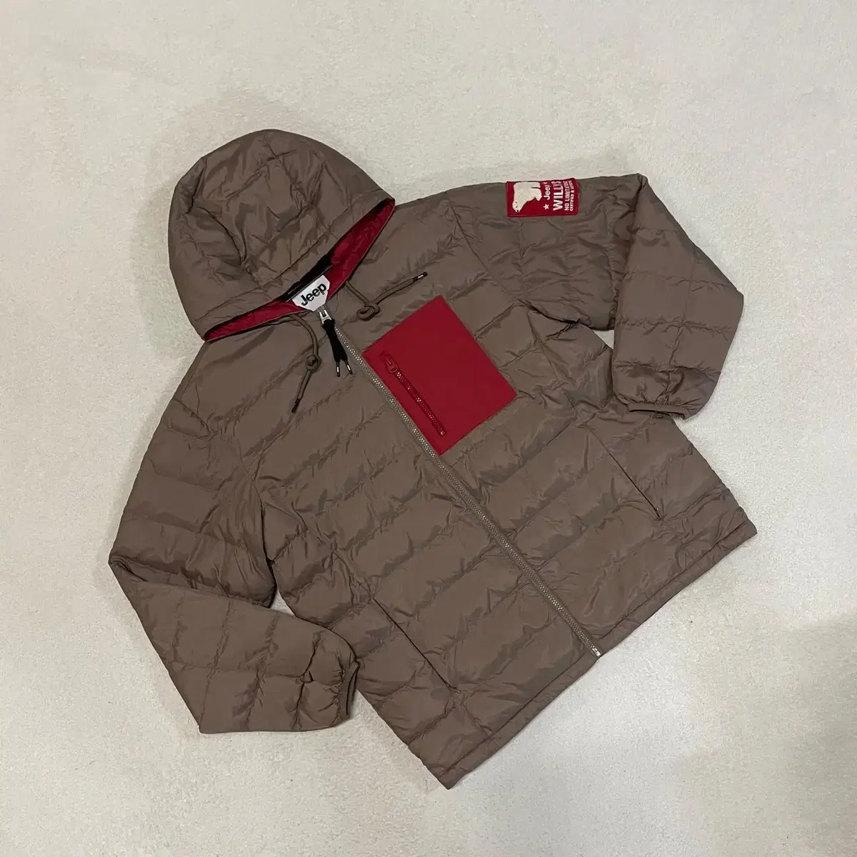 L Jeep padded jacket N.436