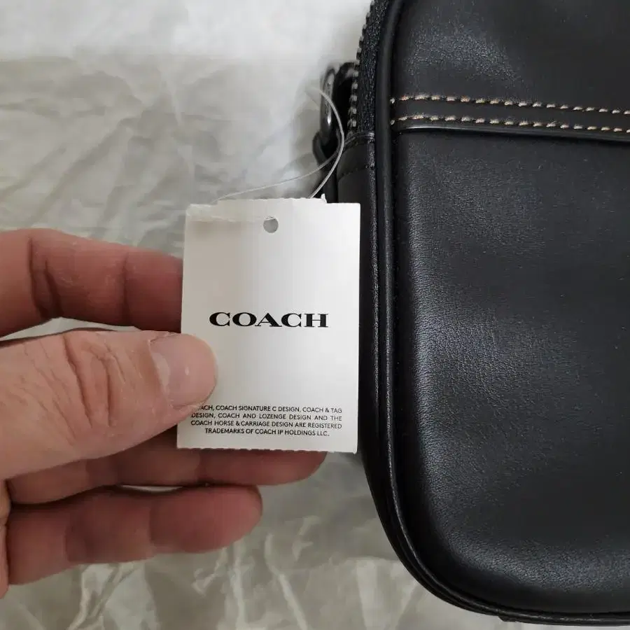 Coach 코치 넘성 블랙 크로스백 가방