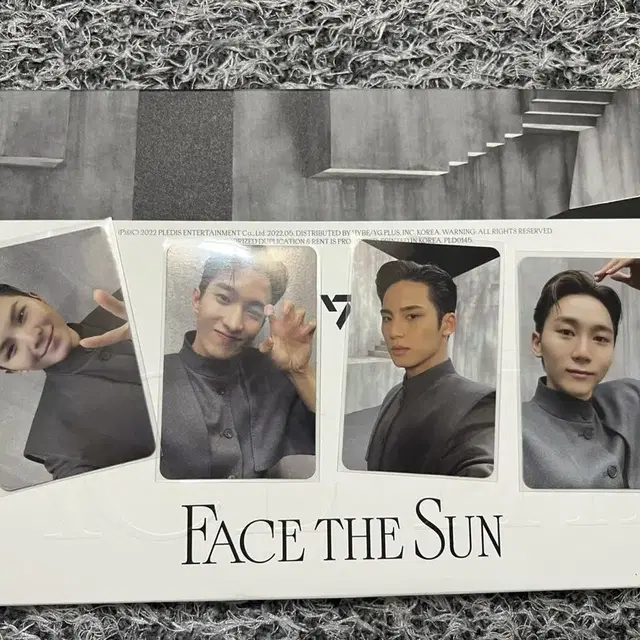 세븐틴 face the sun 개봉앨범 팔아요