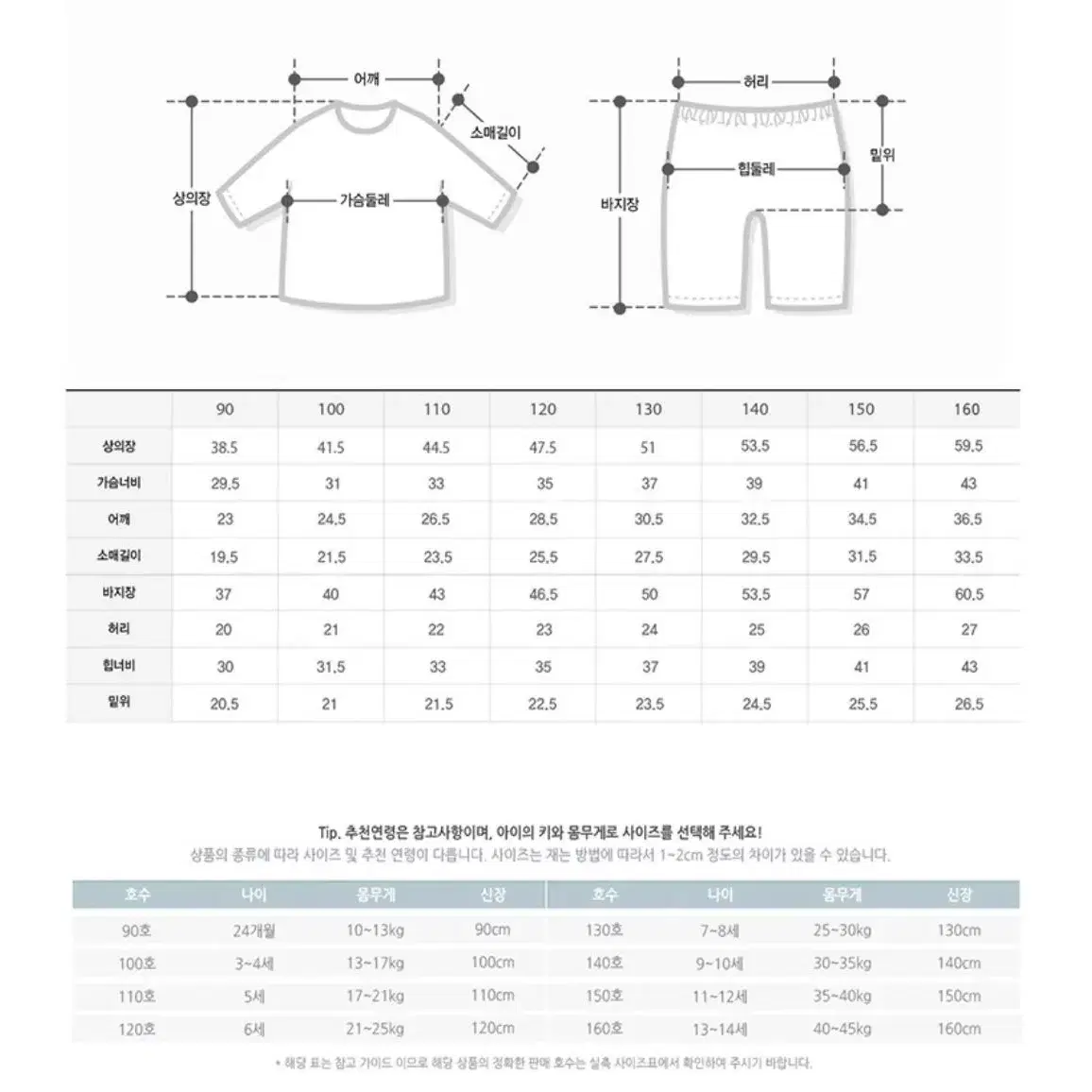 (반값택배포함)(새상품)아동용 하트룩 오가닉 편면 7부 실내복 상하세트