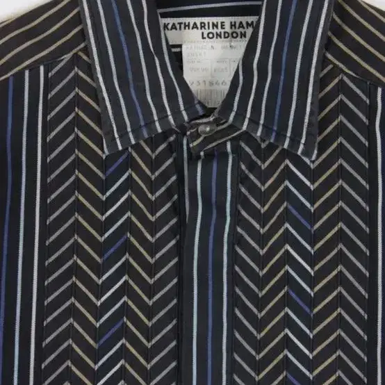 KATHARINE HAMNETT stripe shirt 스트라이프 셔츠