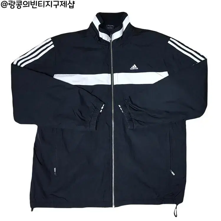 Adidas Old School Three-Way Oreo Quilted Windbreaker