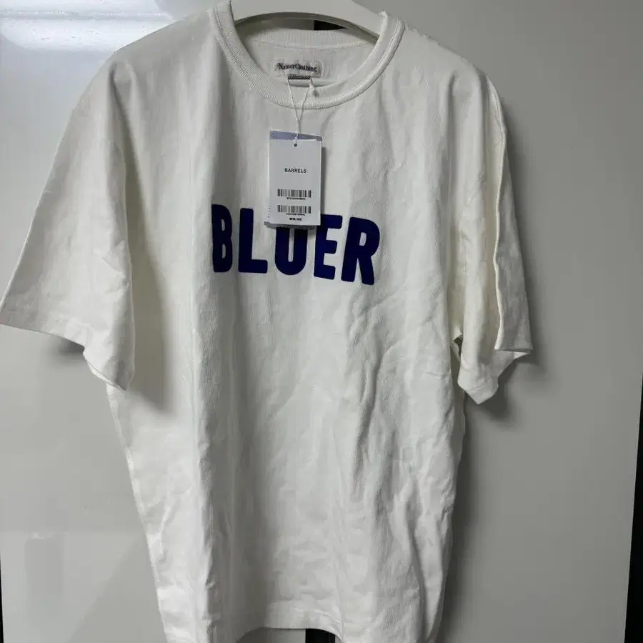 [새상품]네이머클로딩 BLUER TEAM T WHITE / L