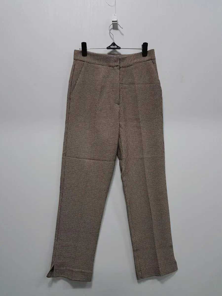 KSD Brown Checked Trousers S 333603