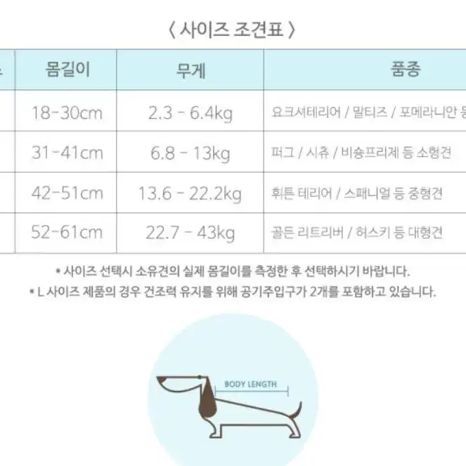 쁘띠앤포 웨어러블 펫드라이자켓 대형견 L