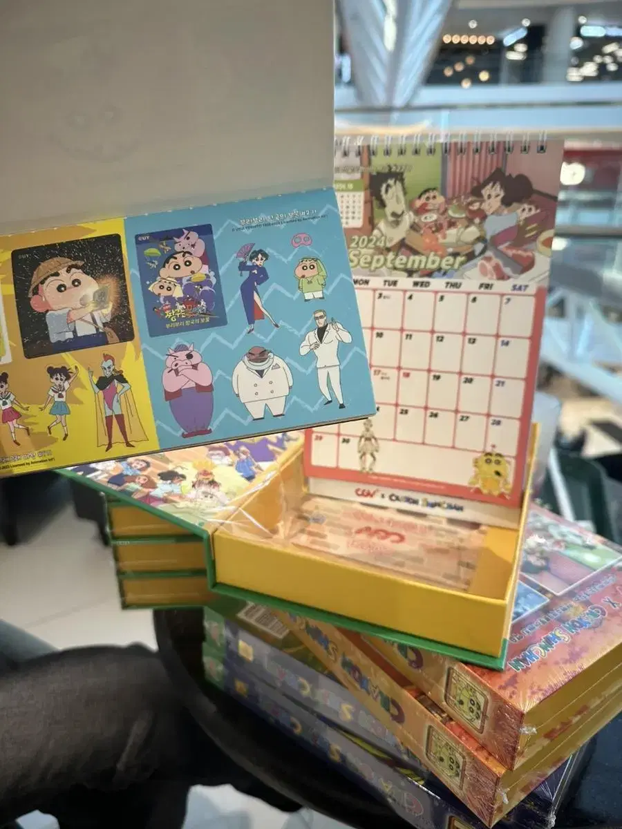 2024 CGV Crayon Shin-chan Calendar (Limited Edition) (Includes coupon/Sealed)