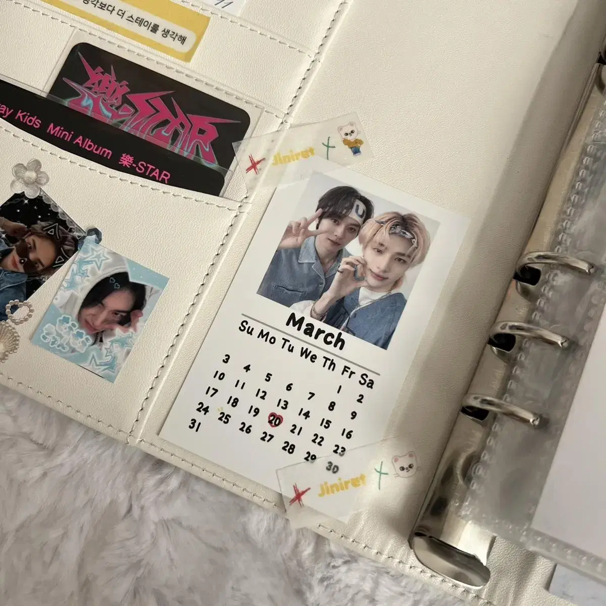 2 + 1 skz calendar photocard