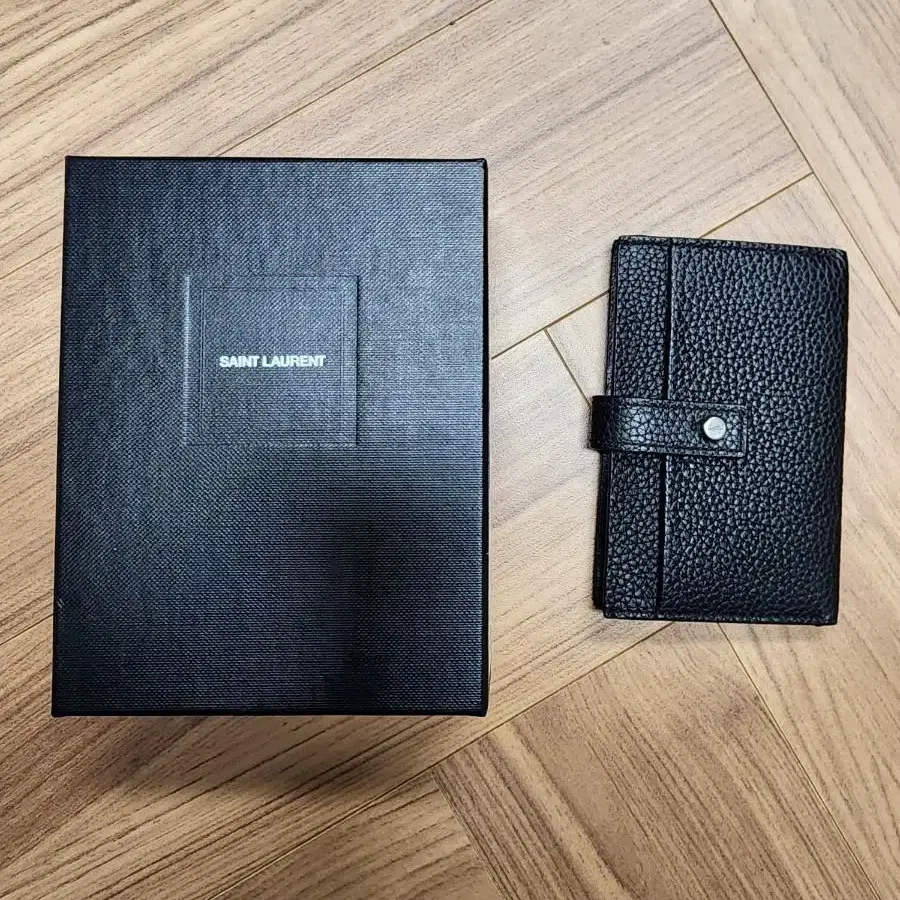 생로랑 saint laurent 카드지갑 블랙 남녀공용