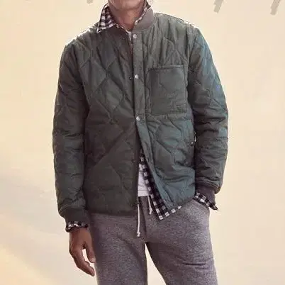 [M]  제이크루 Quilted Base Jacket  새제품