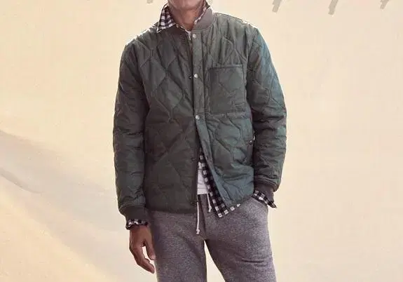 [M]  제이크루 Quilted Base Jacket  새제품