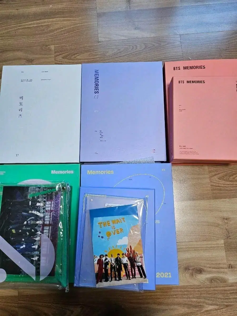 방탄 메모리즈 DVD 블루레이 팝니다