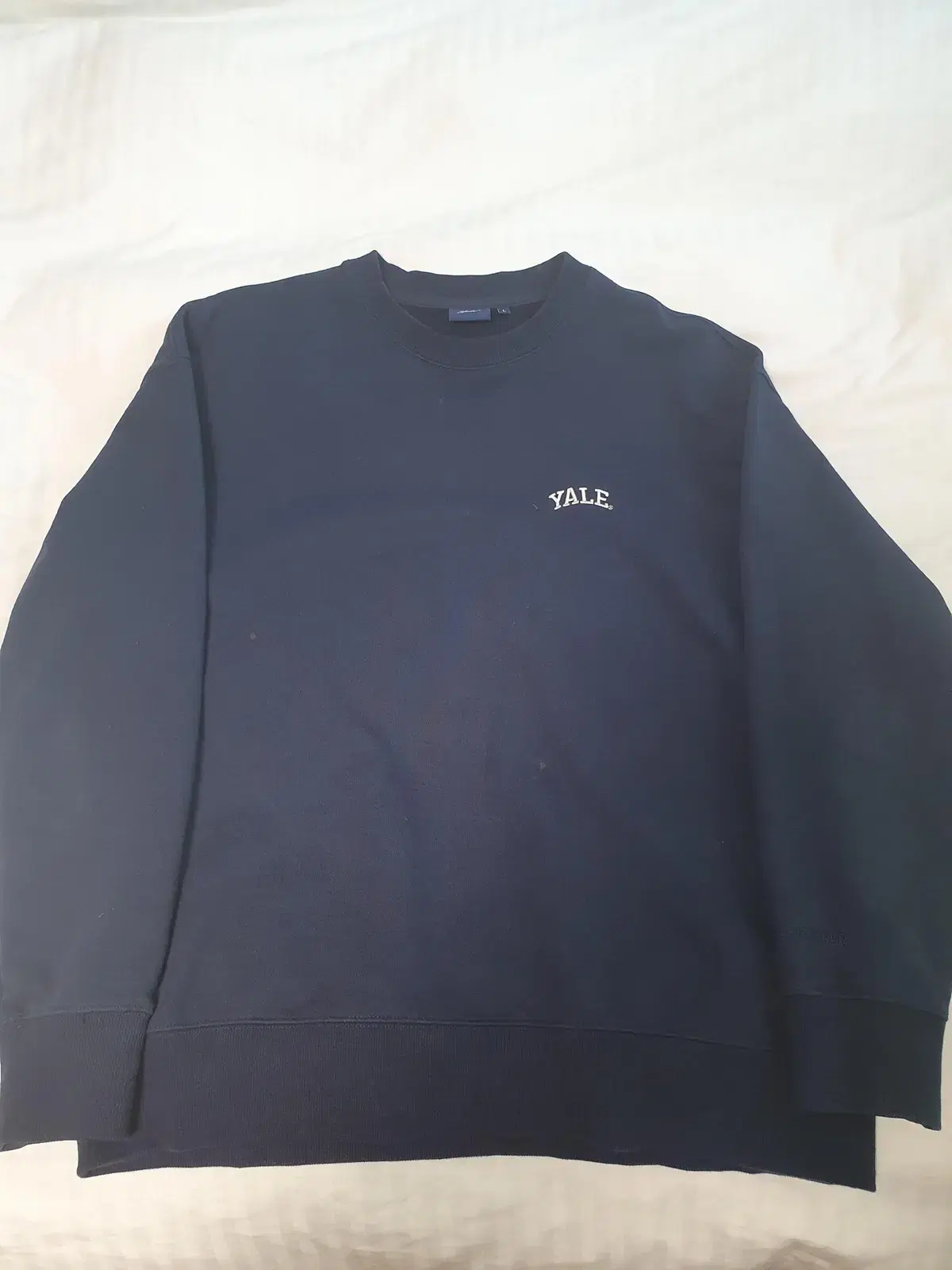 예일 SMALL ARCH CREWNECK NAVY L 논기모