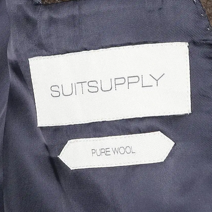 수트 서플라이 [Suit Supply] 퓨어 울 브라운 더블 코트