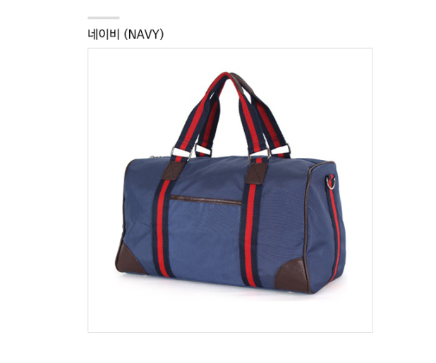 [New Products] Boston Bag Travel Bag Travel Bag Boston Bag Erga Navy