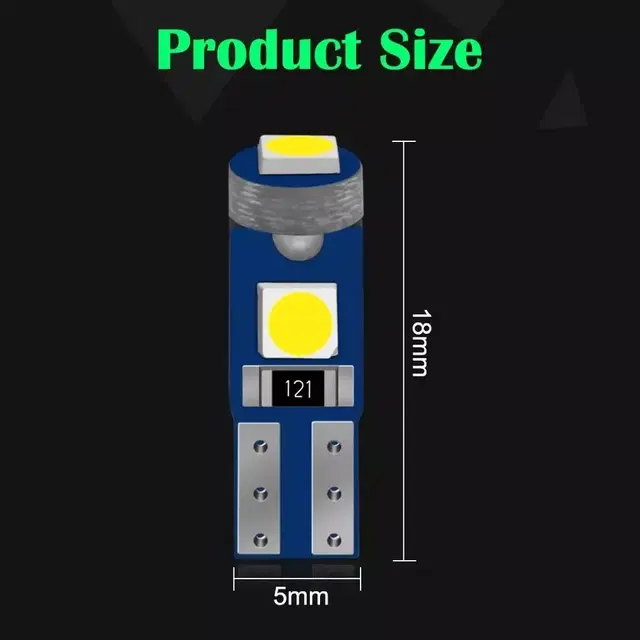 (새상품)T5 LED. 자동차조명,전자제품조명,악기등