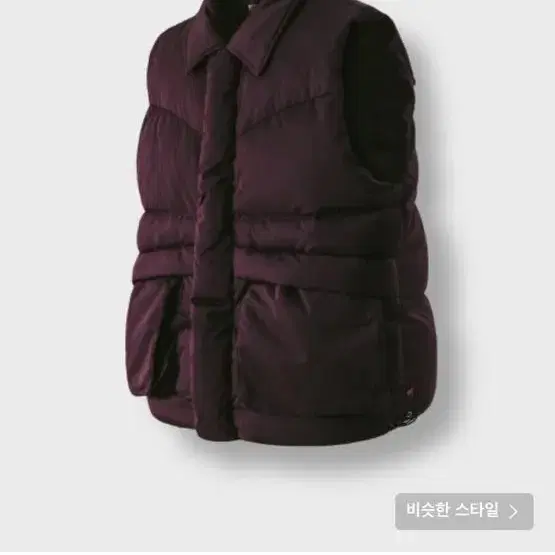 앵글런 패딩 조끼 패딩 베스트 Duck Down Collar Padded