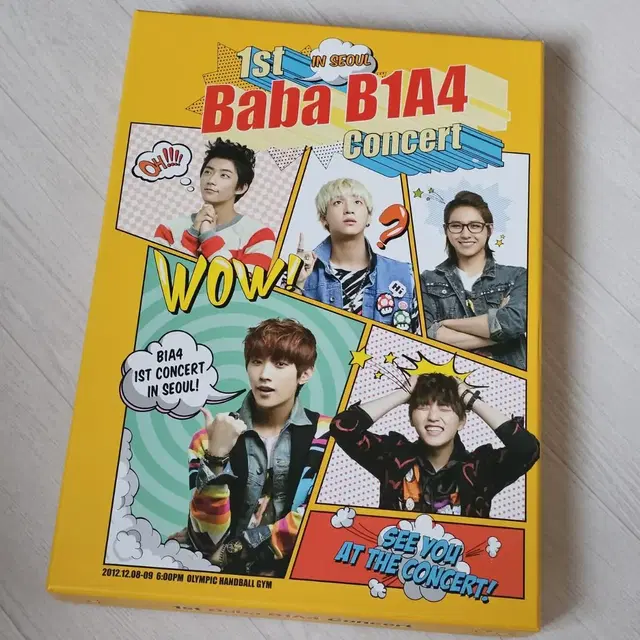 BABA B1A4 비원에이포 비포 콘서트 concert DVD 디비디