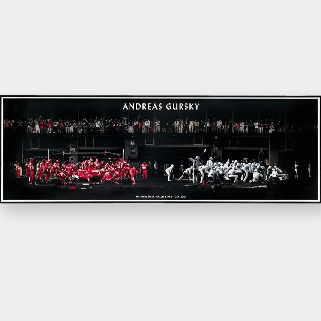 Andreas Gursky - F1 Boxenstopp 1, 2007 (