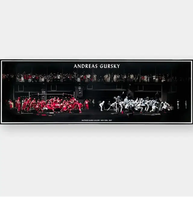 Andreas Gursky - F1 Boxenstopp 1, 2007 (