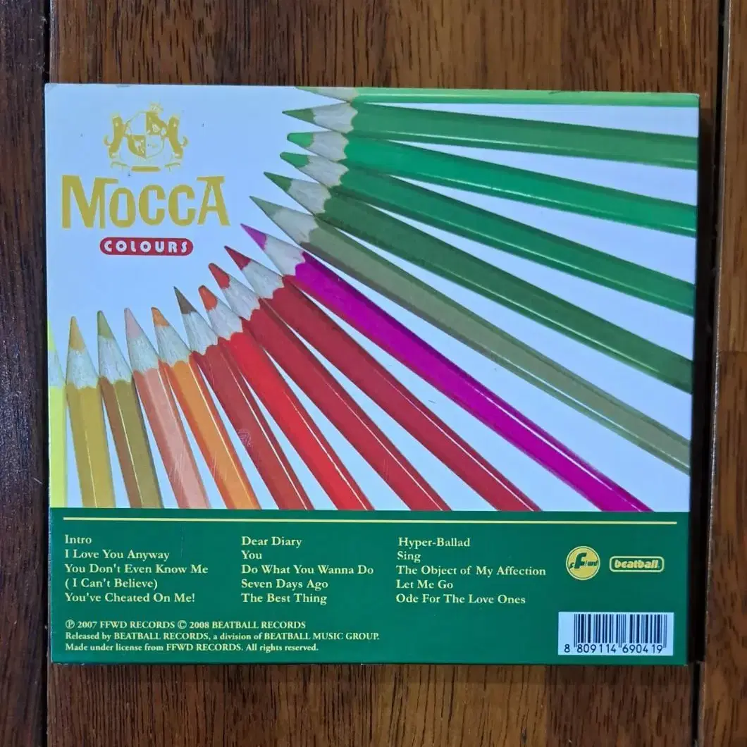 Mocca Colours CD