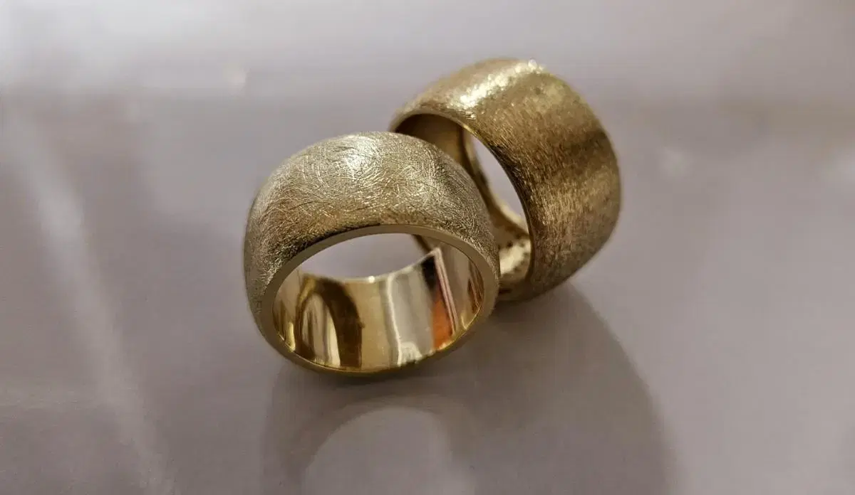 14K Barrel Ring