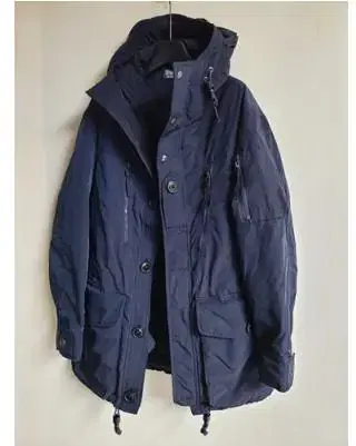 Polo Barbour Navy Down Padded Pole872