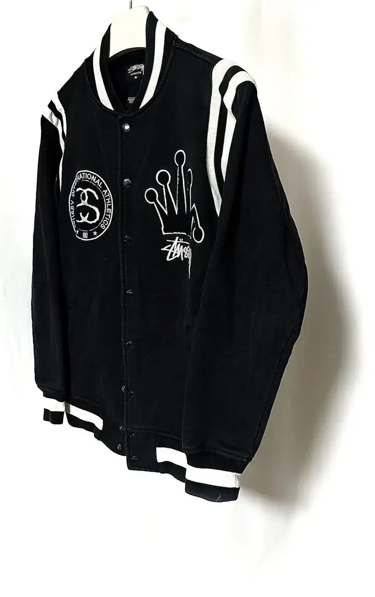 Stussy 90s cignature Logo Varsity Jacket