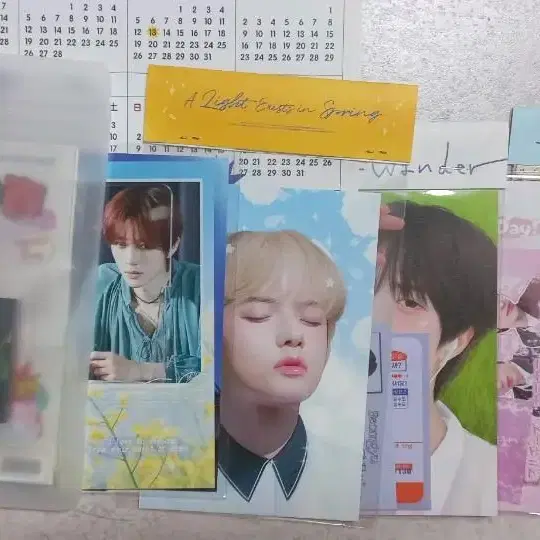 투바투 txt 최범규 생일카페 특전 일괄 팝니다 (급전)