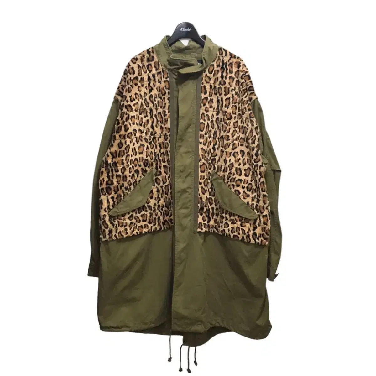 (M) Jun Yawatanabe Leopard Field Coat Jacket