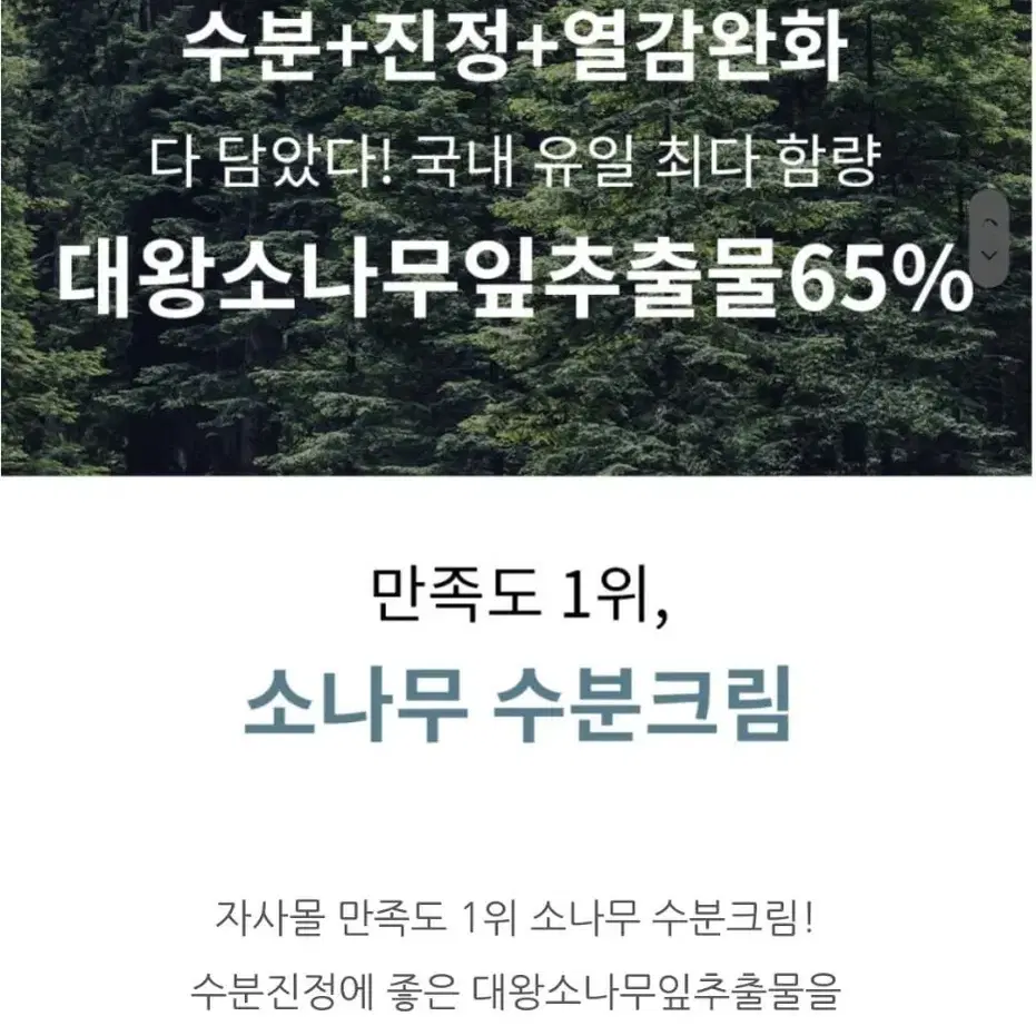 수부지 속건조 히알루론산 소나무 홍조 수분크림 여드름 민감성피부 진정