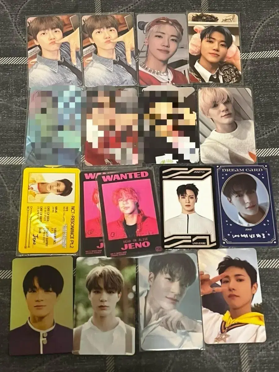 nct dream jaemin jeno renjun photocard wts