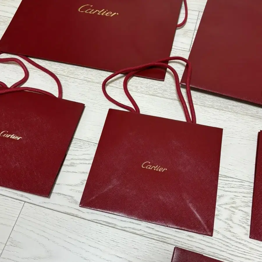 까르띠에 cartier 정품 쇼핑백