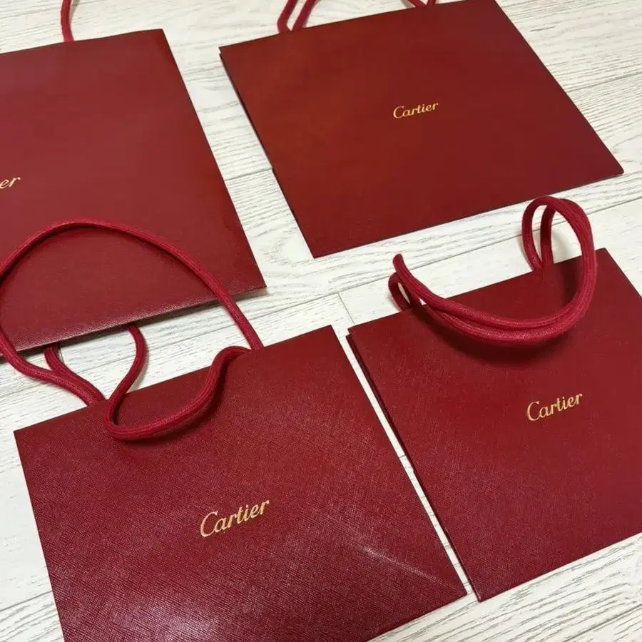 까르띠에 cartier 정품 쇼핑백