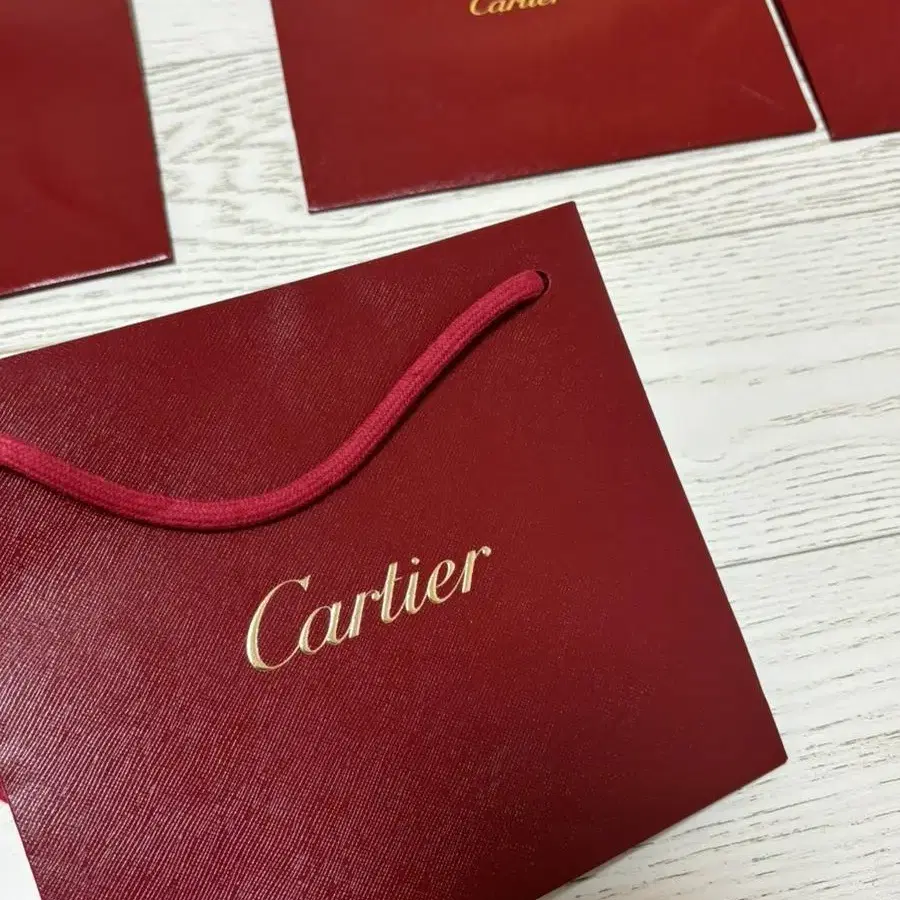 까르띠에 cartier 정품 쇼핑백