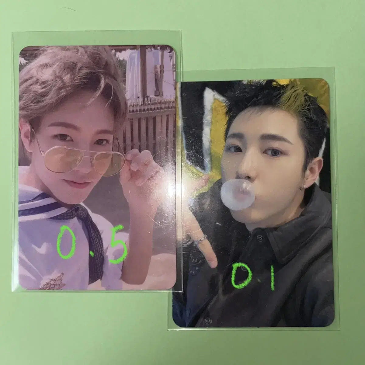 Renjun chenle photocard wts Weyoung Beatbox Flavor Glitchmode Universe Random Pack