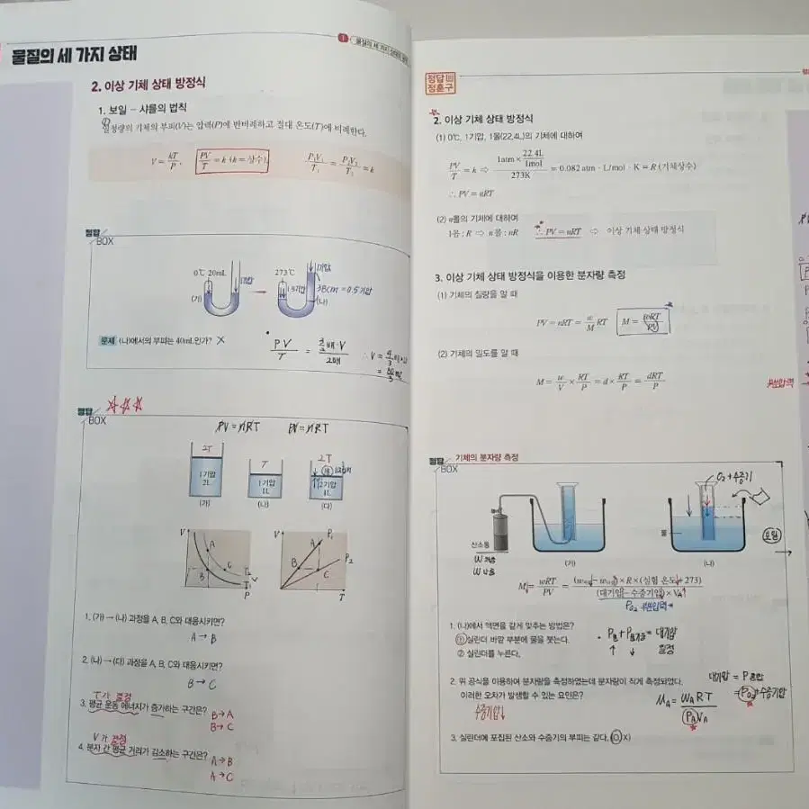 (새상품)*가격내림 정훈구2025 화학2 개념+기출