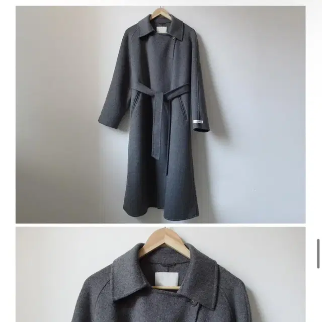 sophie handmade coat (소피 핸드메이드 코트) [차콜]