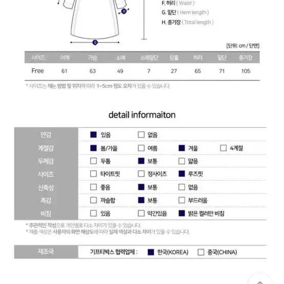 새상품)원가 22800기프티박스 후드원피스 (기모있음