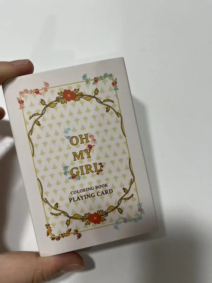 Oh my girl coloring book playing cards for sale