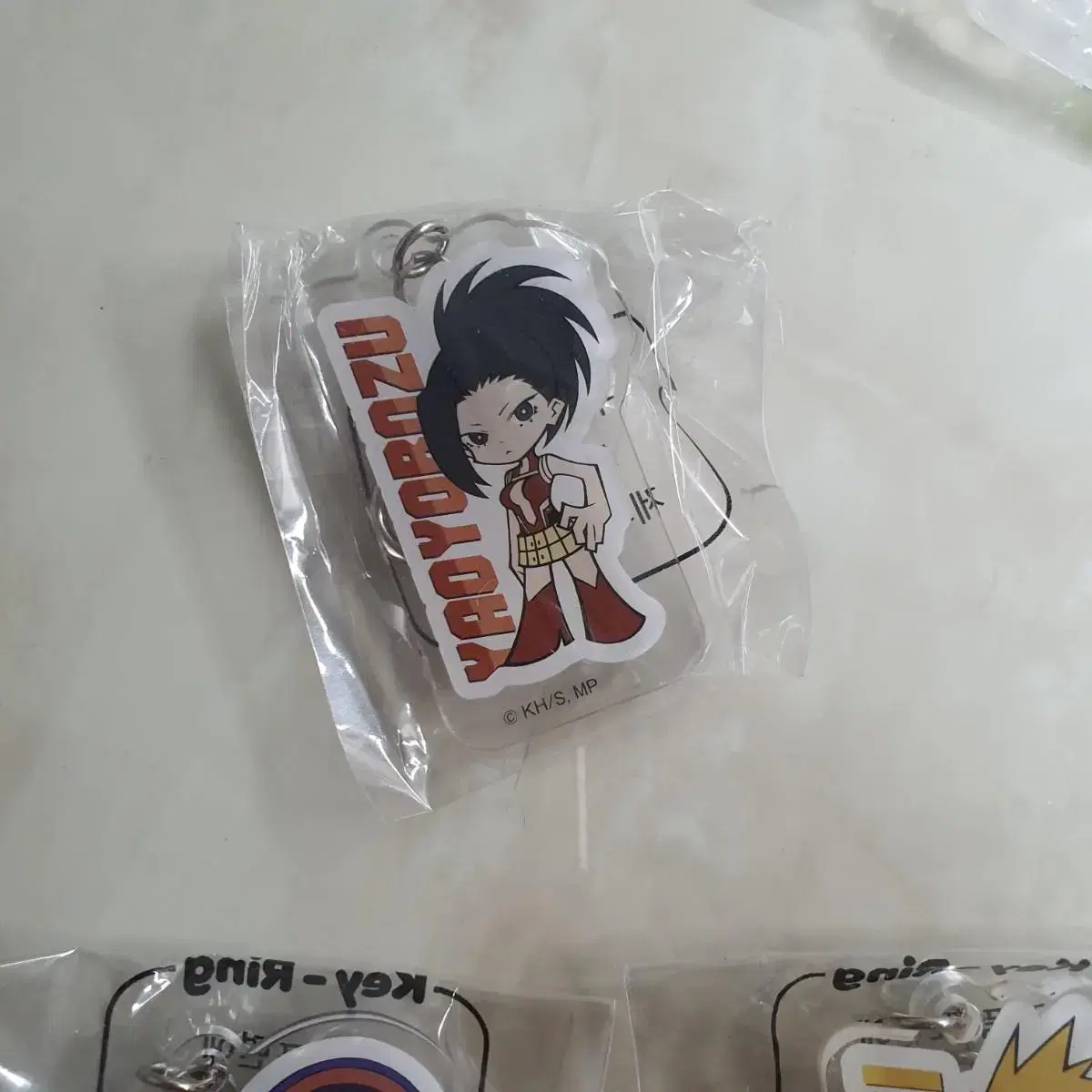 MyHeroAcademia Yao Yorozu momo keyring