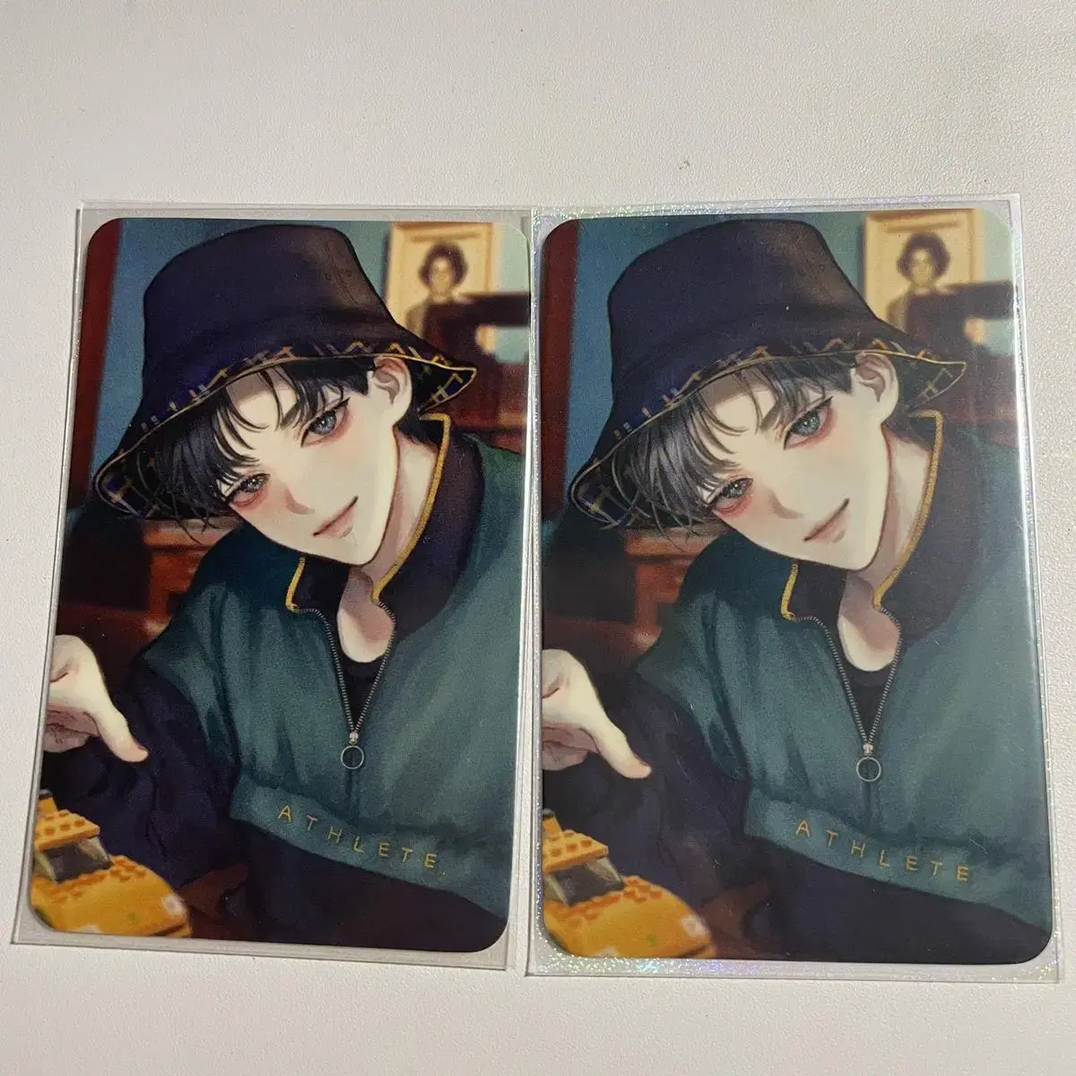 Dananim plainclothes photocard cheongwoo, cheongrye original + dyed version